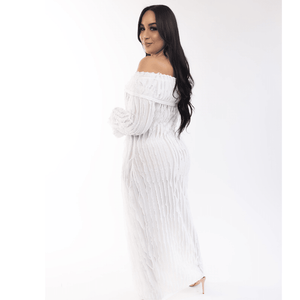 Leslie White Dress - Mintii