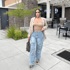 Kikii Cargo Pants - Mintii