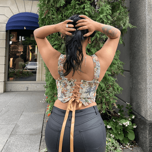 Victoria Floral Corset - Mintii