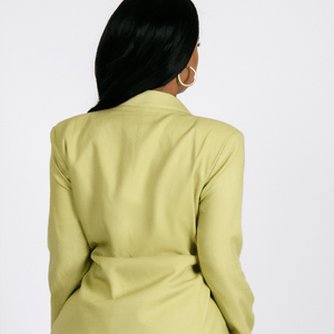 Summer Linen Blazer - Mintii