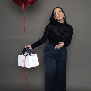 Black Silk Pants - Mintii