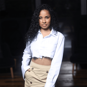 Khaki Button Skirt - Mintii