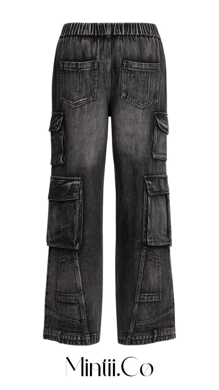Red Stripe Cargo Pants