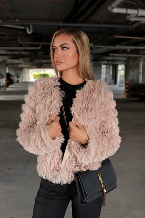 Blush Pink and Chic Jacket - Mintii