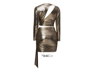 Gold Metallic Cut Out Set - Mintii
