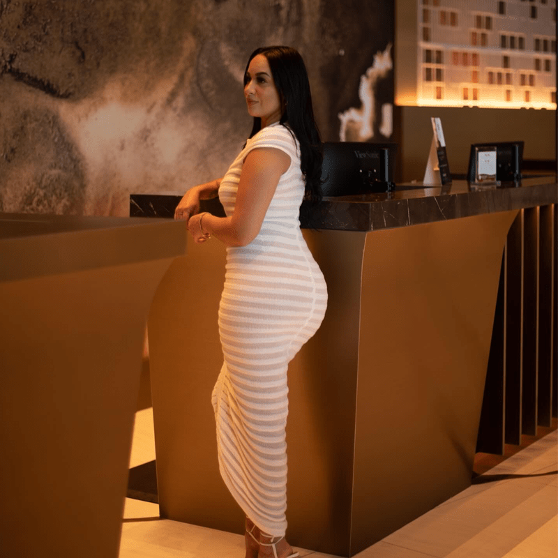 Amelia Knit Dress - Mintii