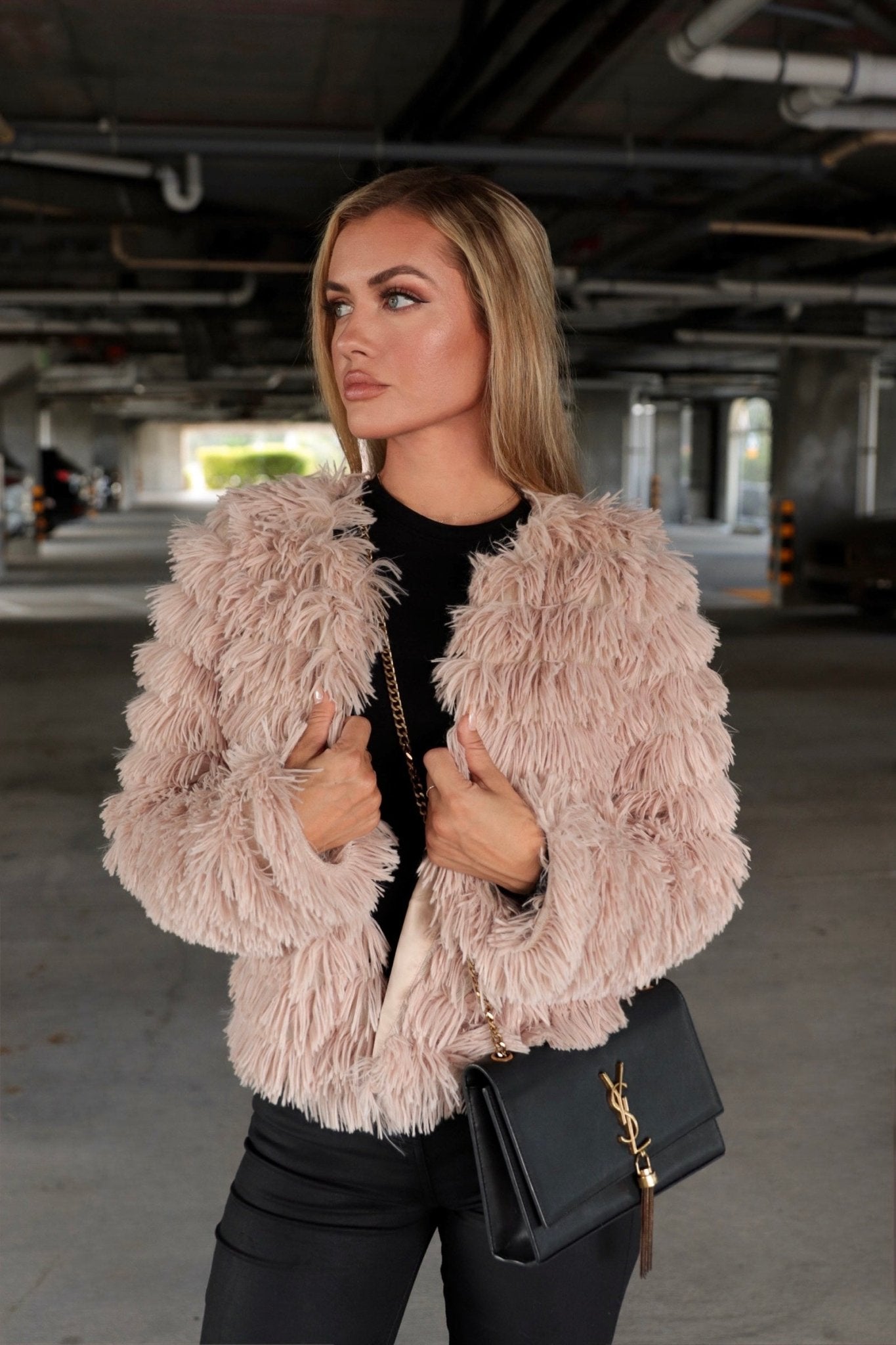 Blush Pink and Chic Jacket - Mintii
